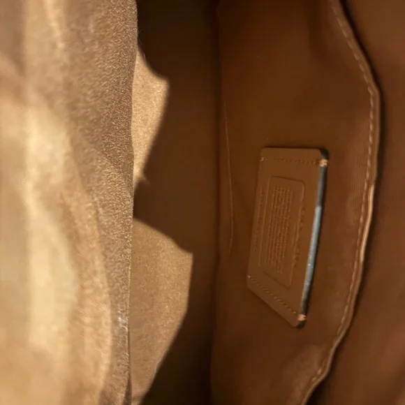 Coach monogram penny utility crossbody EUC with coin purse - Picture 4 of 7